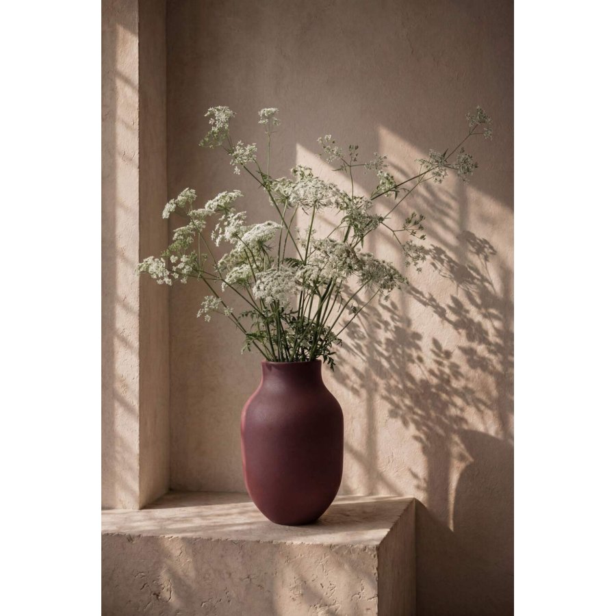 K�hler Studio Omaggio #1 Vase H31 cm, Bordeaux