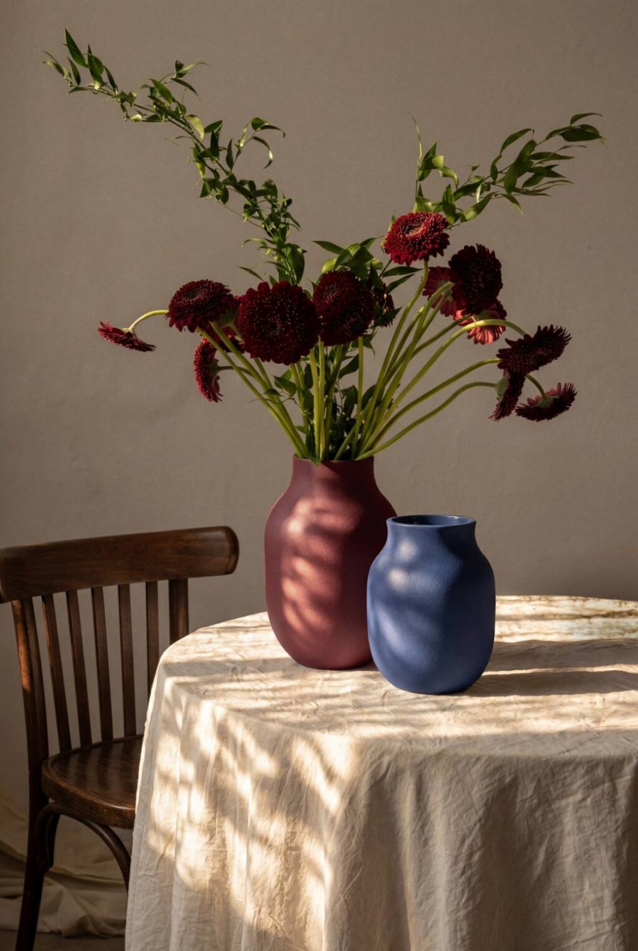 K�hler Studio Omaggio #1 Vase H31 cm, Bordeaux