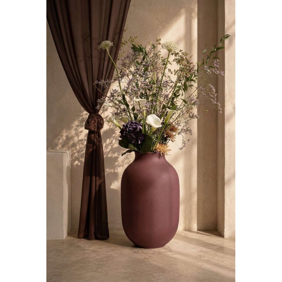 K�hler Studio Omaggio #1 Vase H50 cm, Bordeaux
