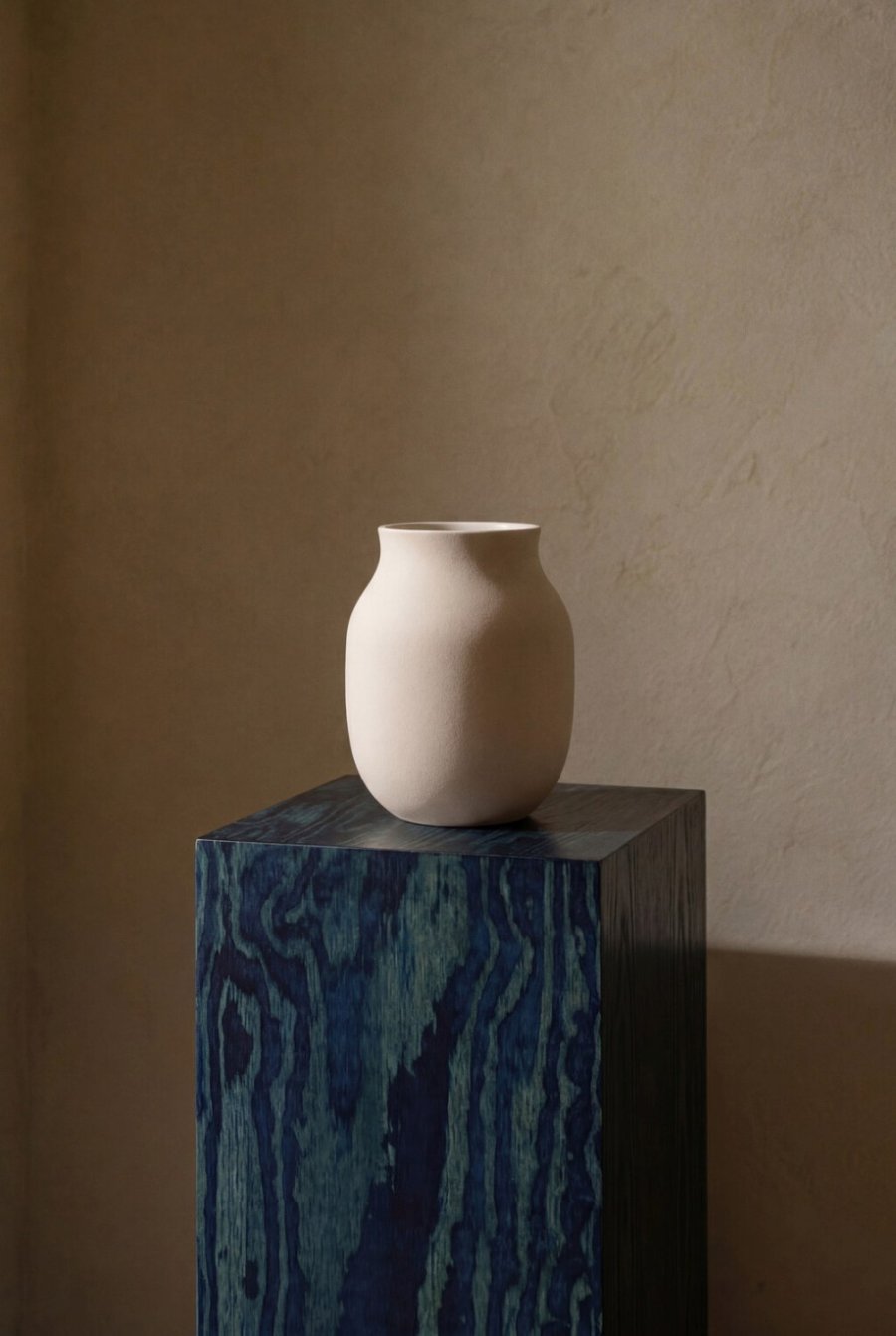 K�hler Studio Omaggio #1 Vase H20 cm, Sand