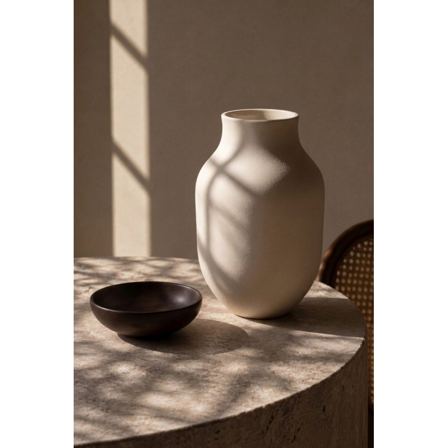 K�hler Studio Omaggio #1 Vase H31 cm, Sand