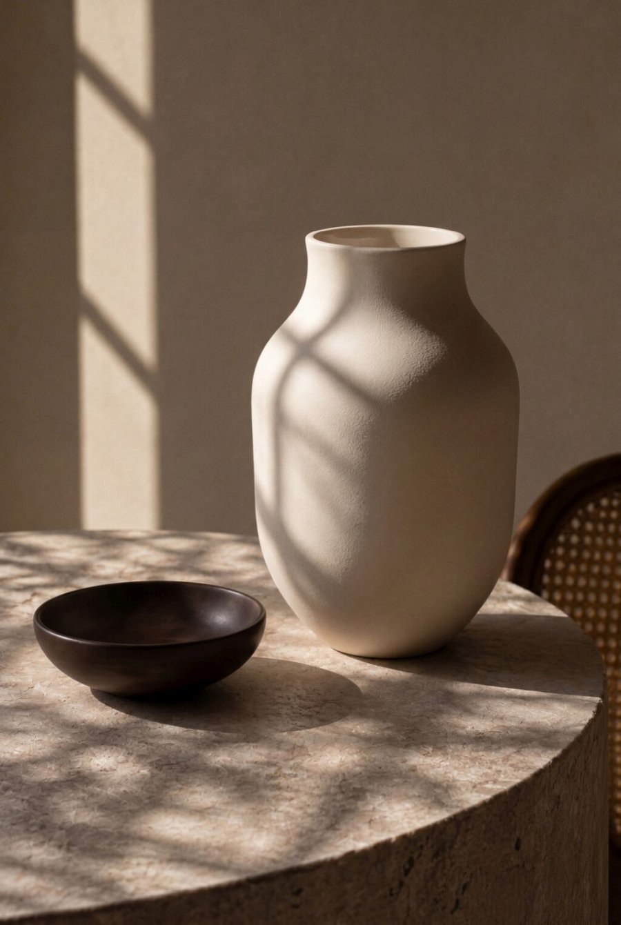 K�hler Studio Omaggio #1 Vase H31 cm, Sand