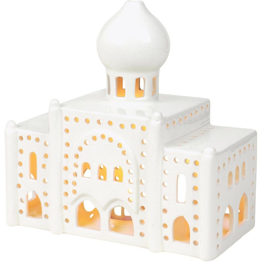 K&auml;hler Urbania Tivoli Lyshus Nimb H17 cm, Hvid