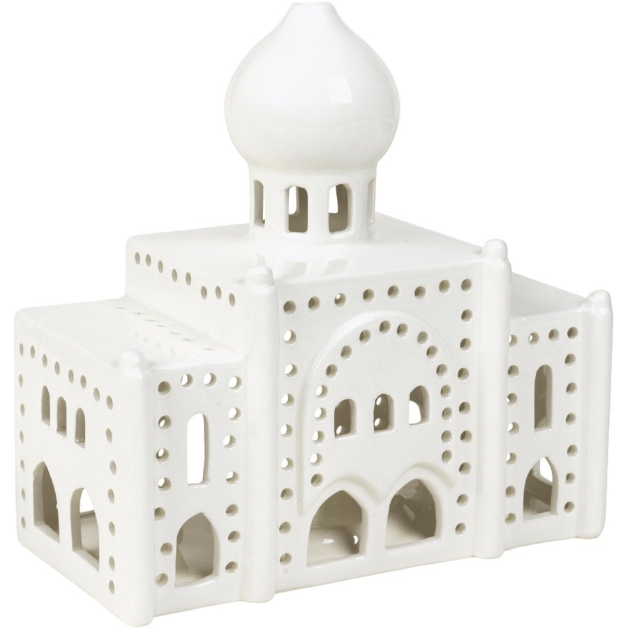 K&auml;hler Urbania Tivoli Lyshus Nimb H17 cm, Hvid