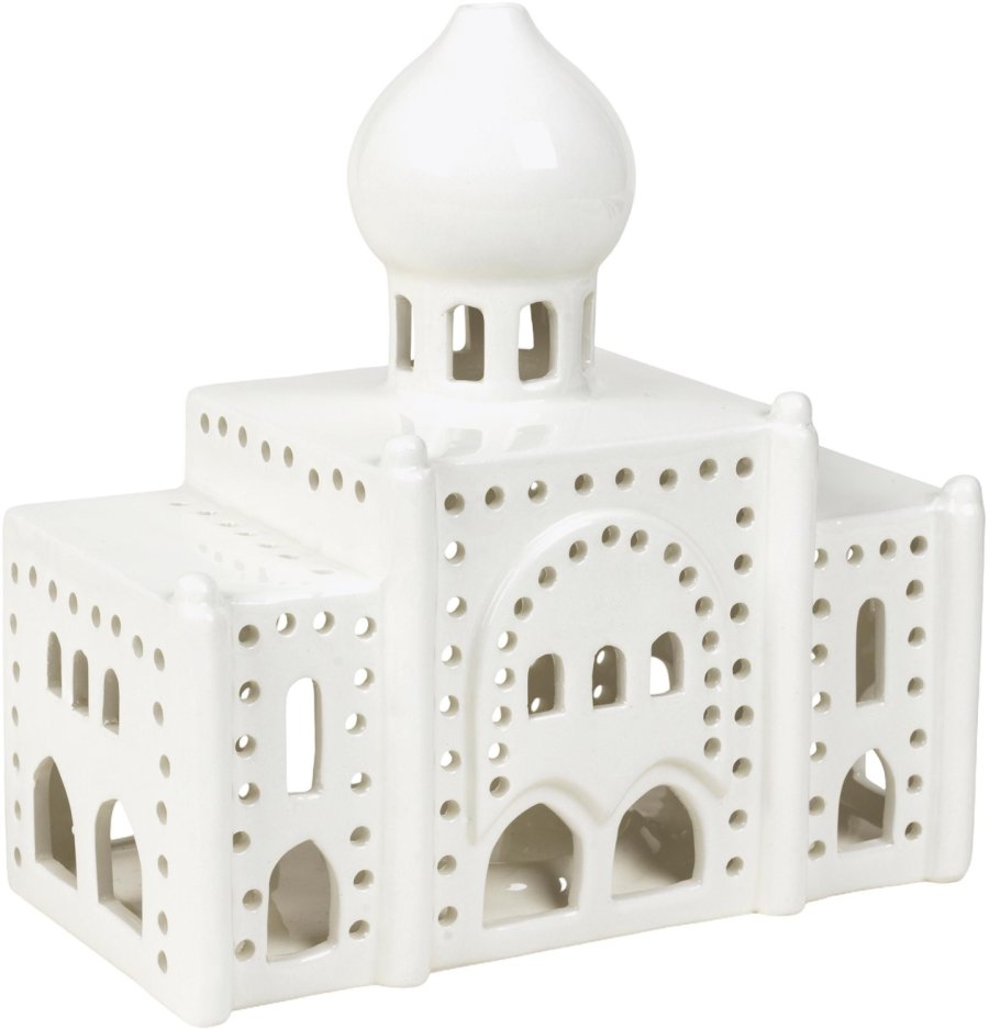 K&auml;hler Urbania Tivoli Lyshus Nimb H17 cm, Hvid