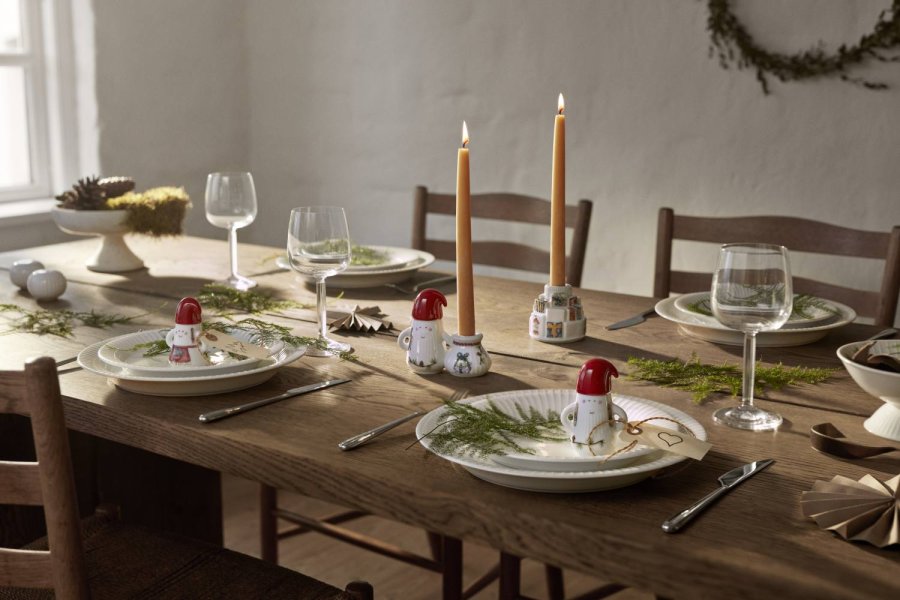 K&auml;hler Hammersh�i Christmas Nissemor H8,5 cm, Hvid