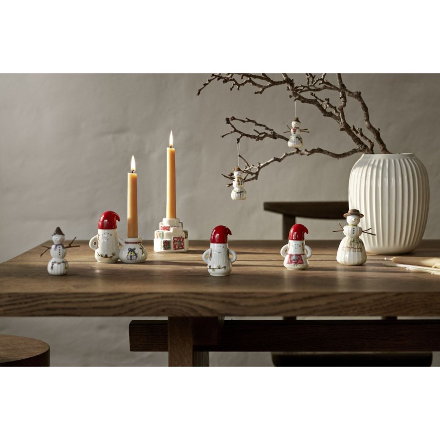 K&auml;hler Hammersh�i Christmas Nissemor H8,5 cm, Hvid