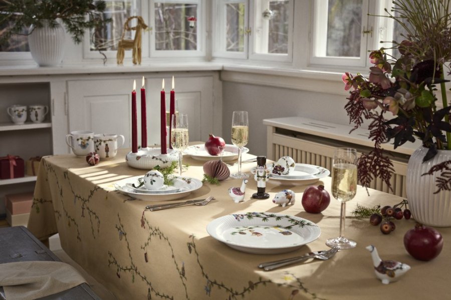 K&auml;hler Hammersh�i Christmas Kugle 2026 �6 cm, Hvid