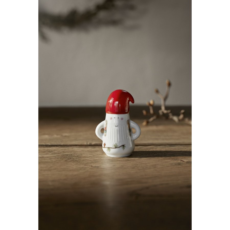 K&auml;hler Hammersh�i Christmas Nissefar H9 cm, Hvid