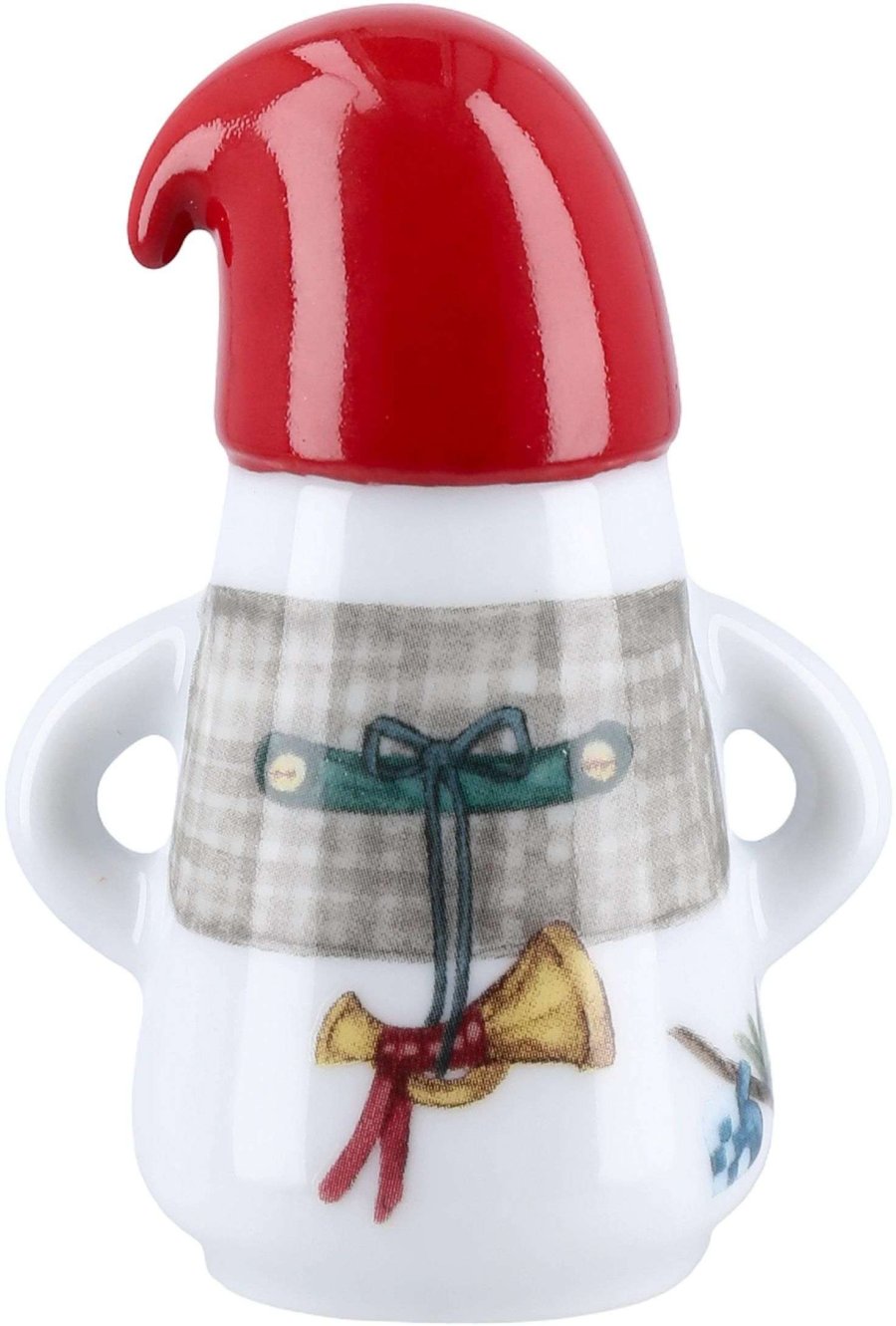 K&auml;hler Hammersh�i Christmas Nissefar H9 cm, Hvid