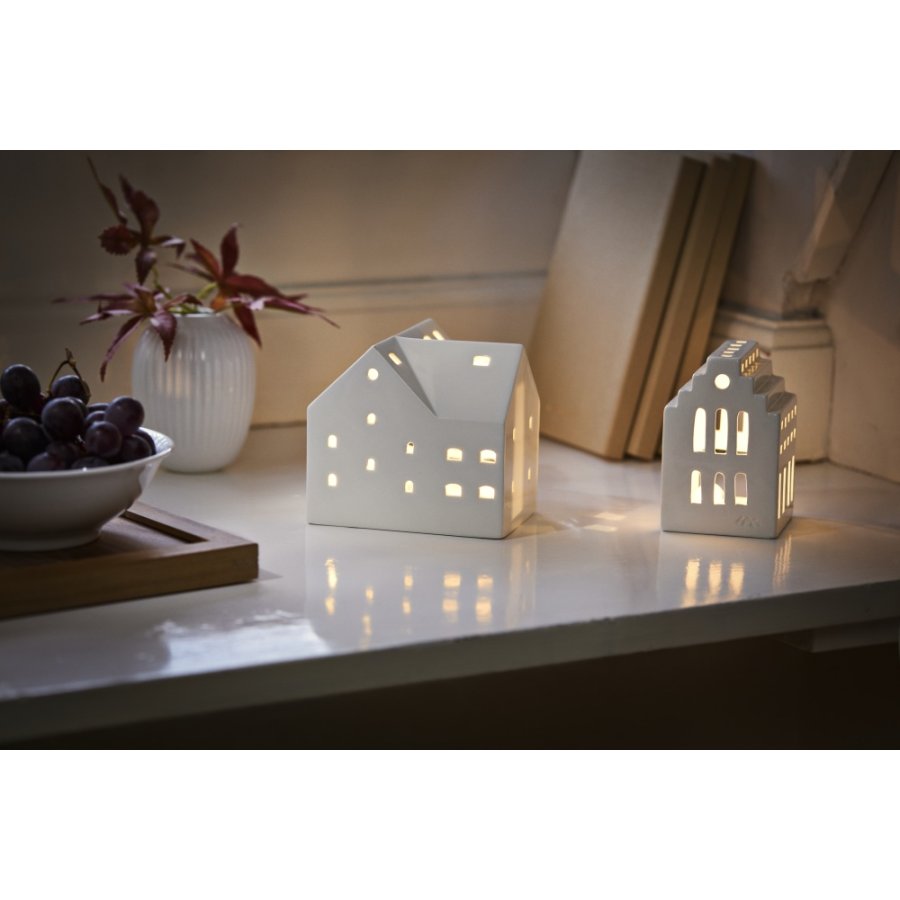 K&auml;hler Urbania Lyshus Stald H10,5 cm, Hvid