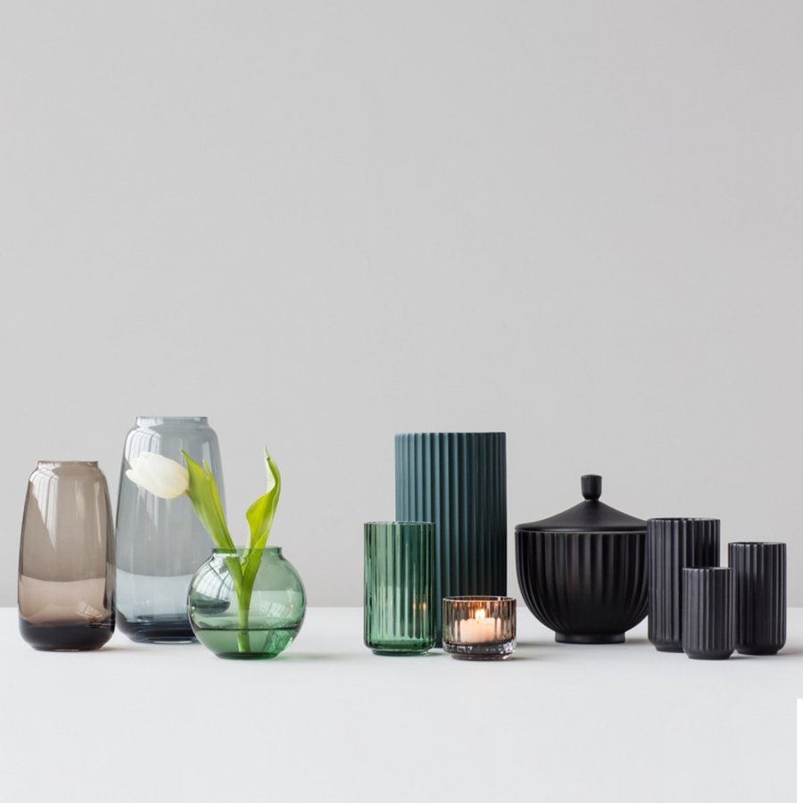 Lyngby Porceln Bonbonniere 10, Sort