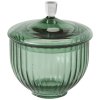 Lyngby Porceln Bonbonniere 10 Glas, Copenhagen Green