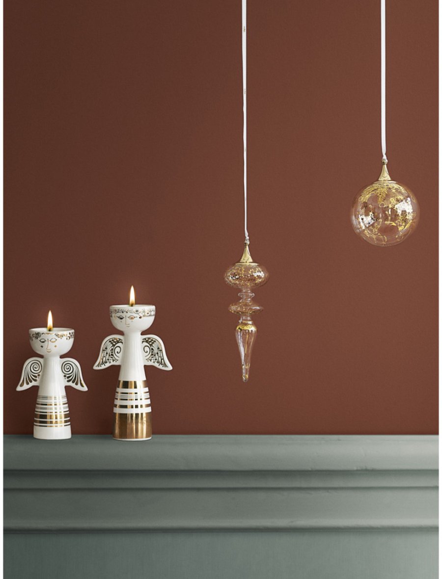 Bj�rn Wiinblad Fyrfadsengel, s�lv, H 14 cm