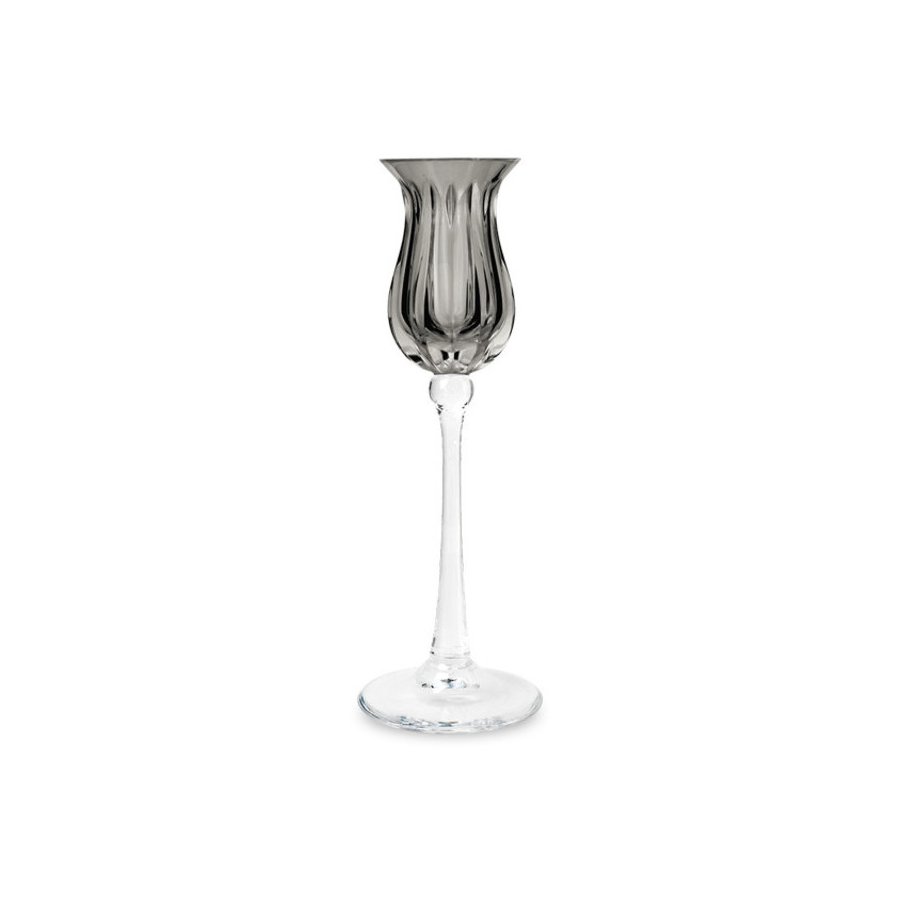Bjrn Wiinblad Lysestage, Tulip, smoke, 18 cm