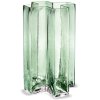 Holmegaard Crosses Vase, grn H 19,5 cm
