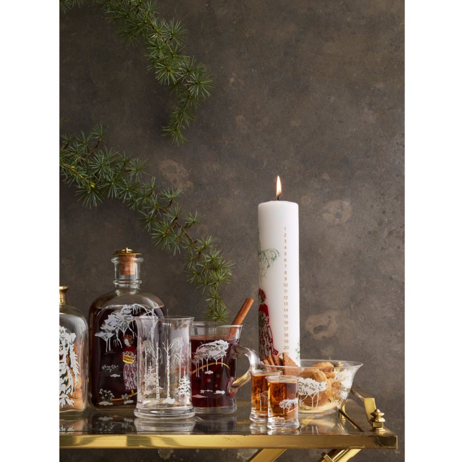 Holmegaard Julevandglas 2017, 28 cl