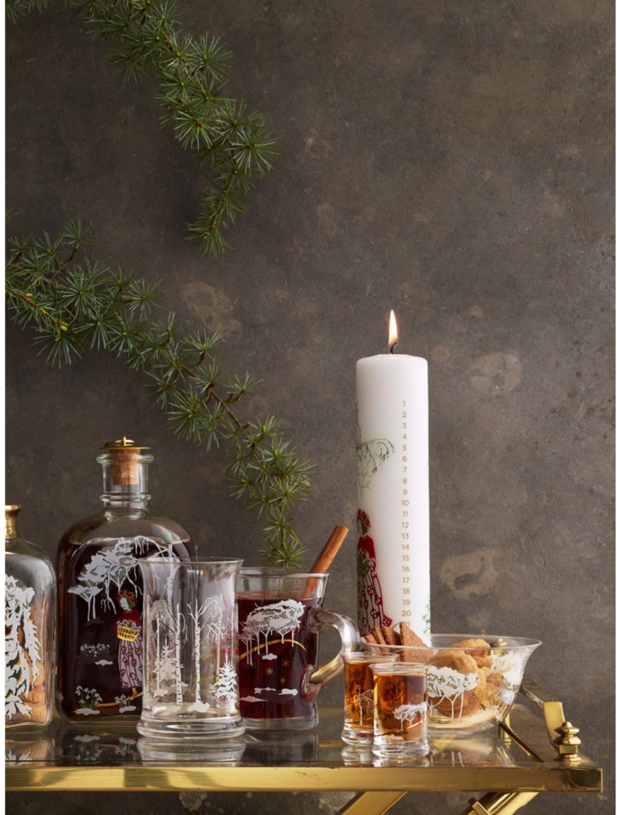 Holmegaard Julevandglas 2017, 28 cl
