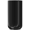 Lyngby Vase 25cm Glas, Black