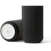 Lyngby Porzellan Vase H31 cm, Schwarz