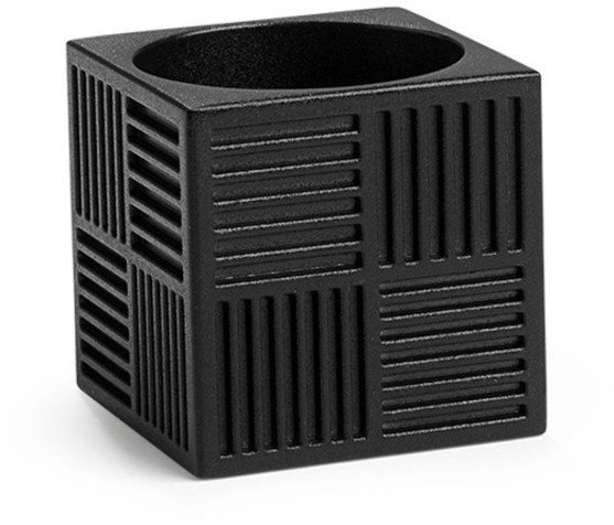 Rosendahl Nanna Ditzel Cube Lysestage, sort, 5 cm