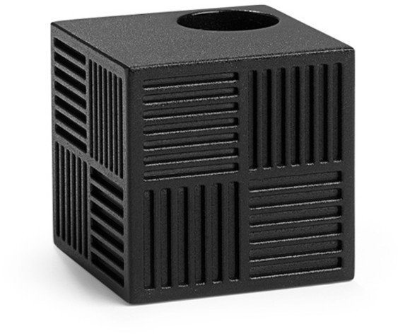 Rosendahl Nanna Ditzel Cube Lysestage, sort, 5 cm