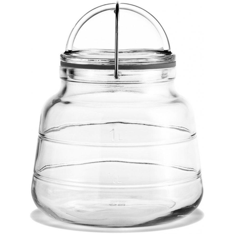 Holmegaard Scala Opbevaringsglas, 1 l
