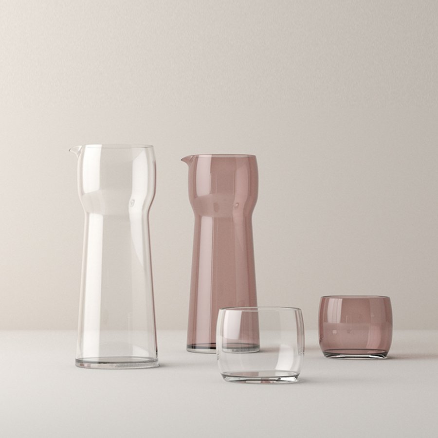 Lyngby Glas Axel Brüel AB/C (2 stk.) Klar, 27 cl