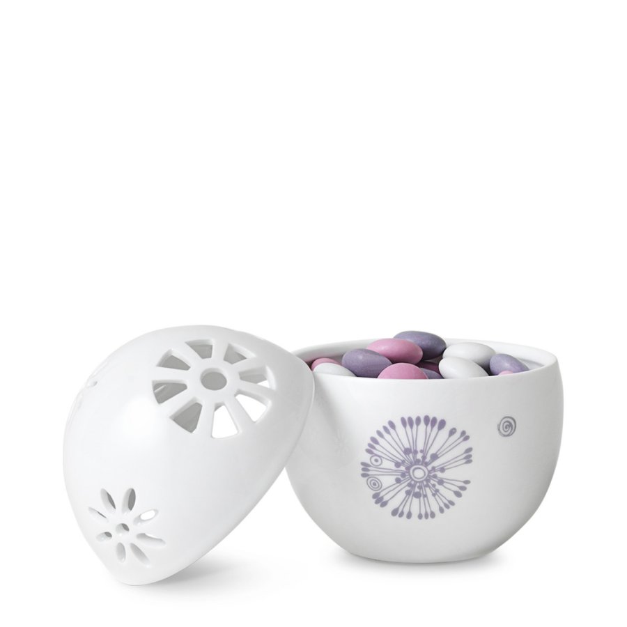 Bj�rn Wiinblad Easter Bonbonniere �9,3 cm, Hvid