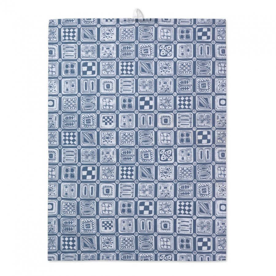 Bj�rn Wiinblad Squares Viskestykke, 50x70, bl�