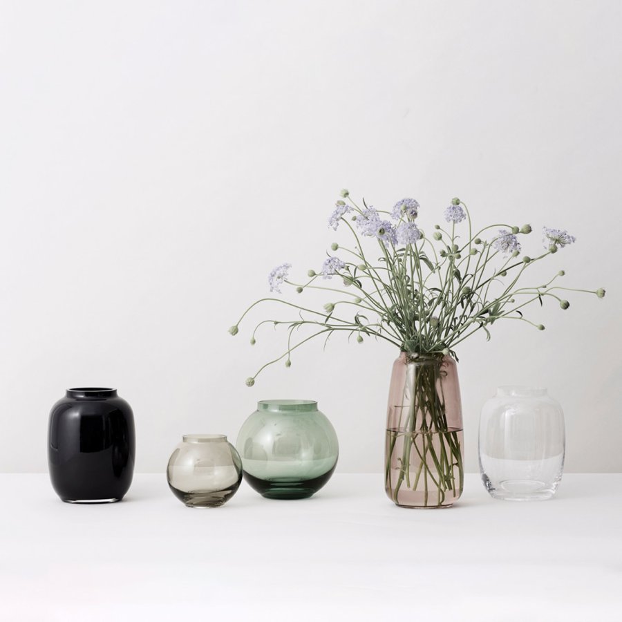 Lyngby Vase Form 70/3 Copenhagen Green, 16cm