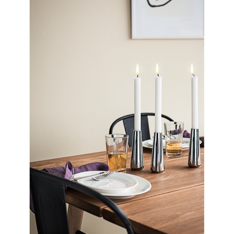 Rosendahl Grand Cru lysestage 14cm, krom