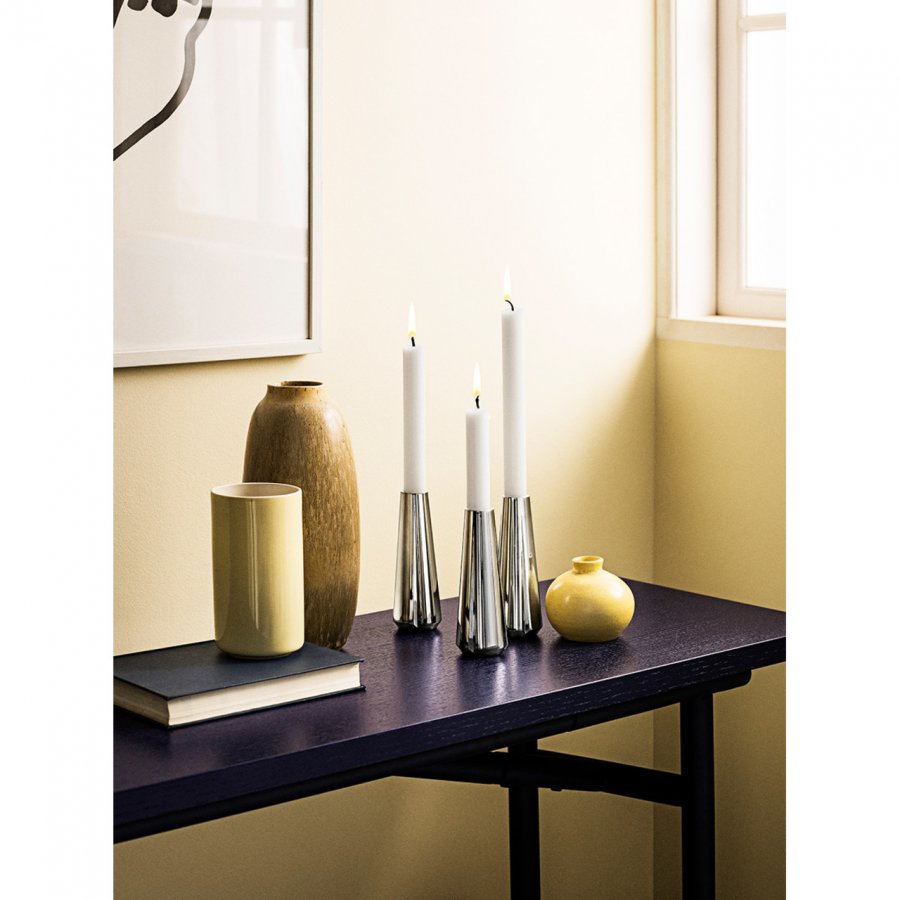 Rosendahl Grand Cru lysestage 14cm, krom