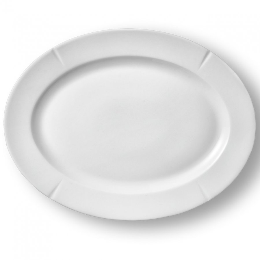 Rosendahl Grand Cru Oval Tallerken 30x23 cm, Hvid