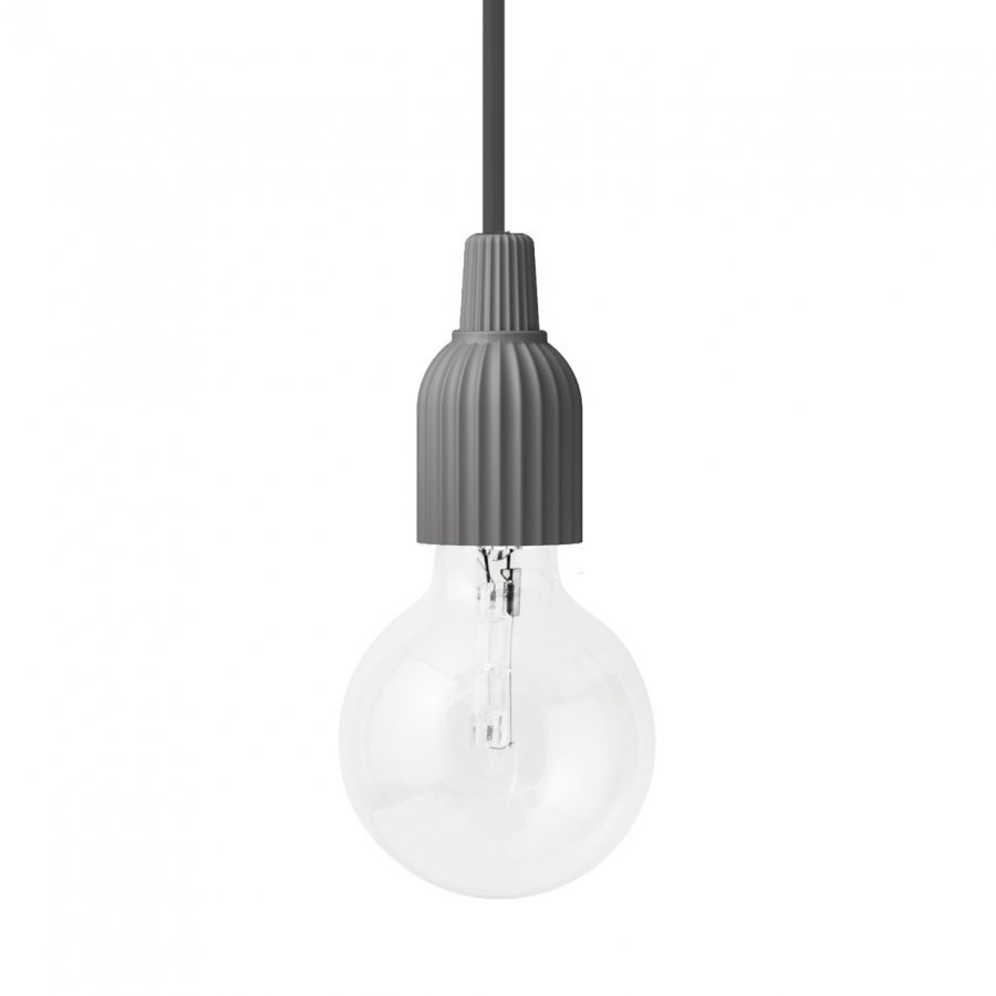Lyngby Porceln Fatning 01 Fitting 8,7 cm, Mrk Gr