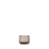 Lyngby Fyrfadsstage Smoke/Brown, 5,5cm