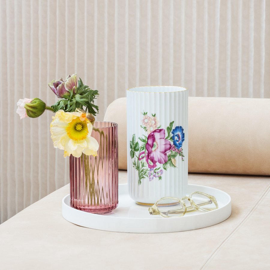 Lyngby Porceln Vase 20,5 cm, Blomsterdekoration