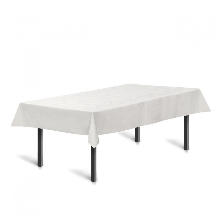 Rosendahl Natale Damast Tischdecke 150x320 cm, Offwhite