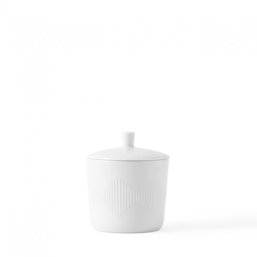 Lyngby Porceln Thermodan Sukkerskl 8 cm, Hvid