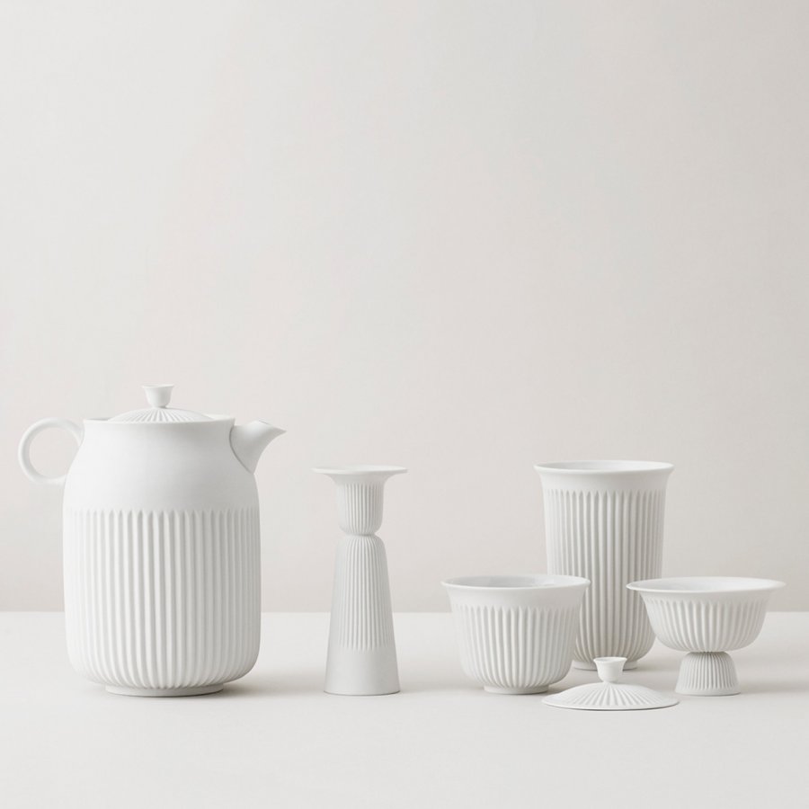 Lyngby Porceln Tse Tekop 17 cl, Hvid