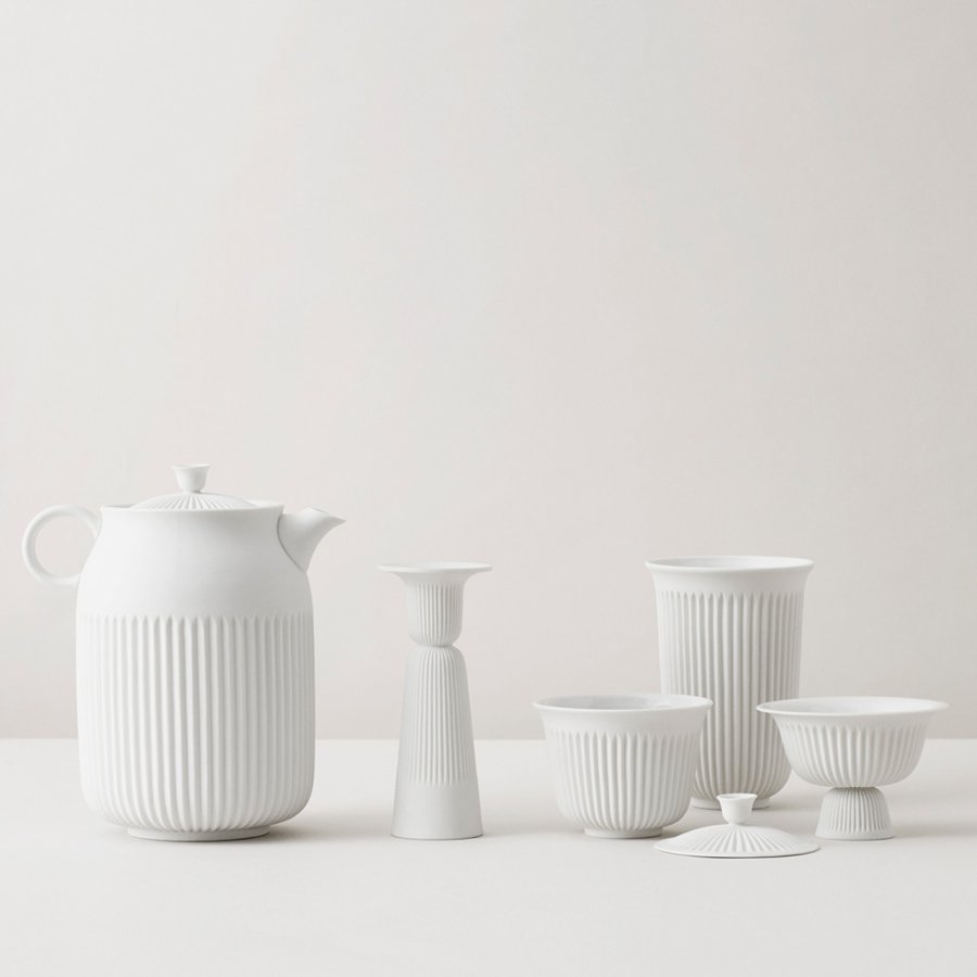 Lyngby Porceln Tse Tekop 17 cl, Hvid