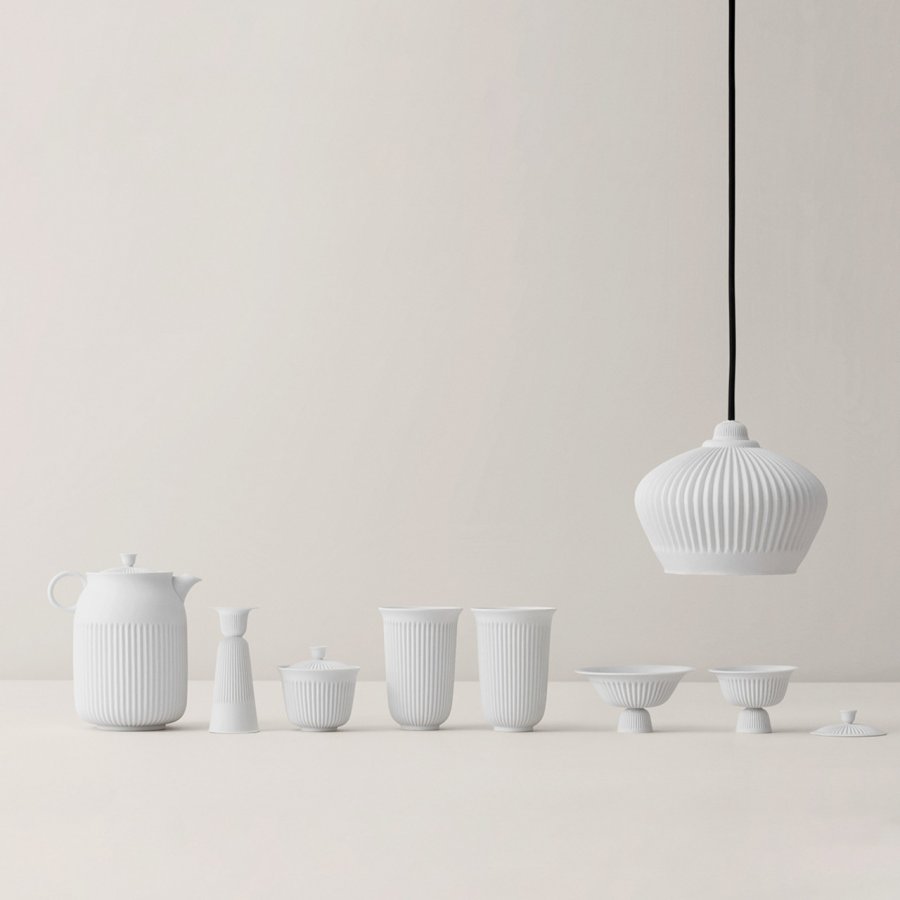 Lyngby Porceln Tse Tekop 17 cl, Hvid