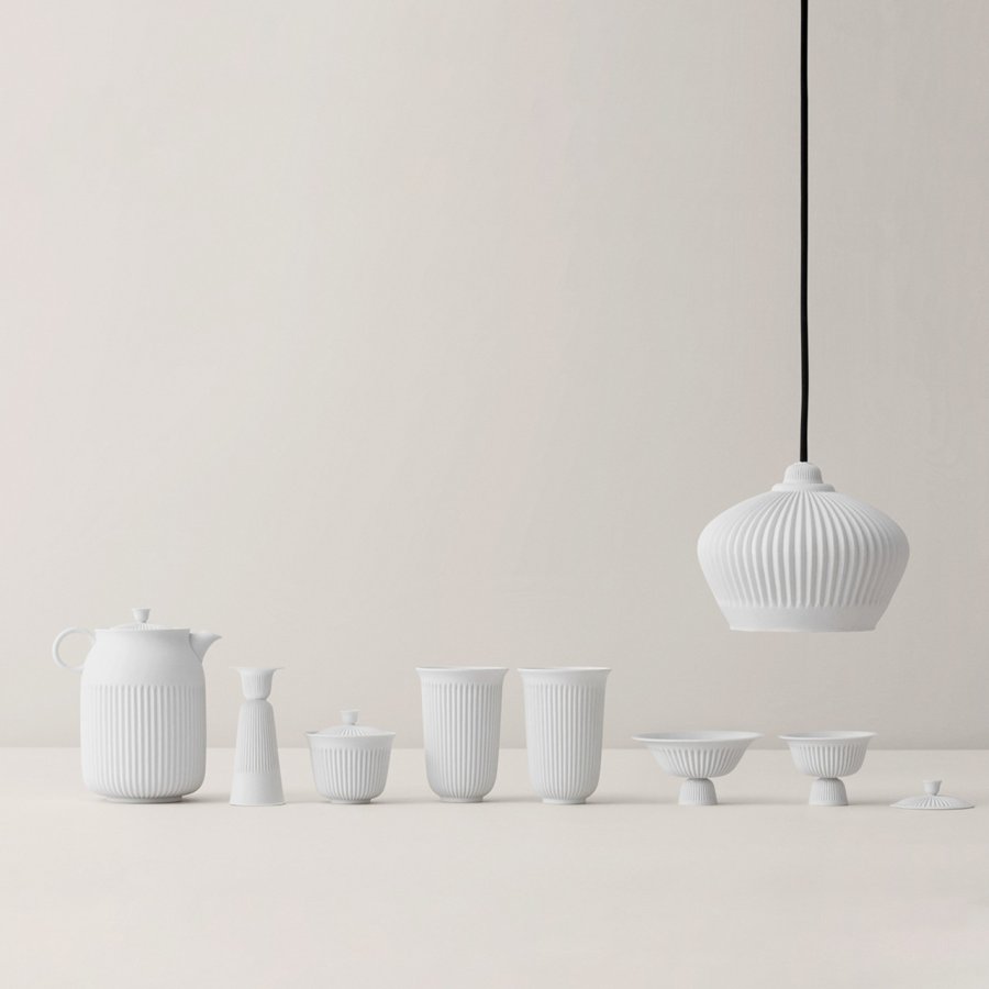 Lyngby Porceln Tse Tekop 17 cl, Hvid