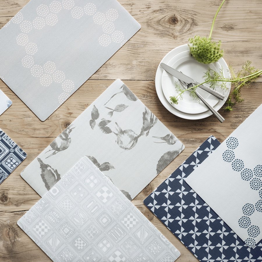 Juna Windmill Dkkeserviet 43x30 cm, Mrk Bl