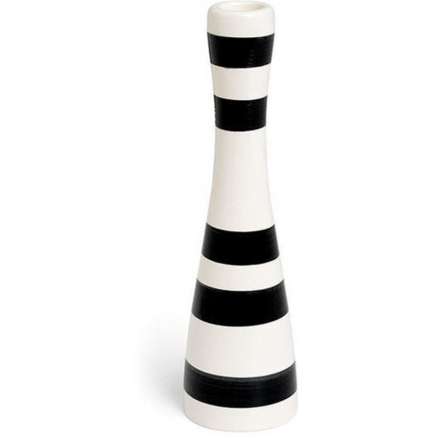 Kähler Omaggio Lysestage 24 cm, Sort
