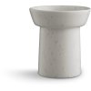 Kähler Ombria Vase 13 cm, Marmorhvid