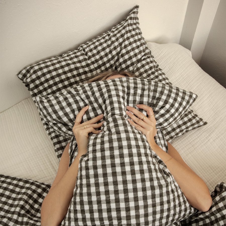 Juna B�k&b�lge Senget�j 140x200 cm, Gr�n/Hvid