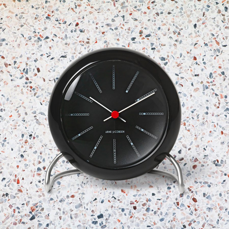 Arne Jacobsen Bankers Bordur 11 cm, Sort