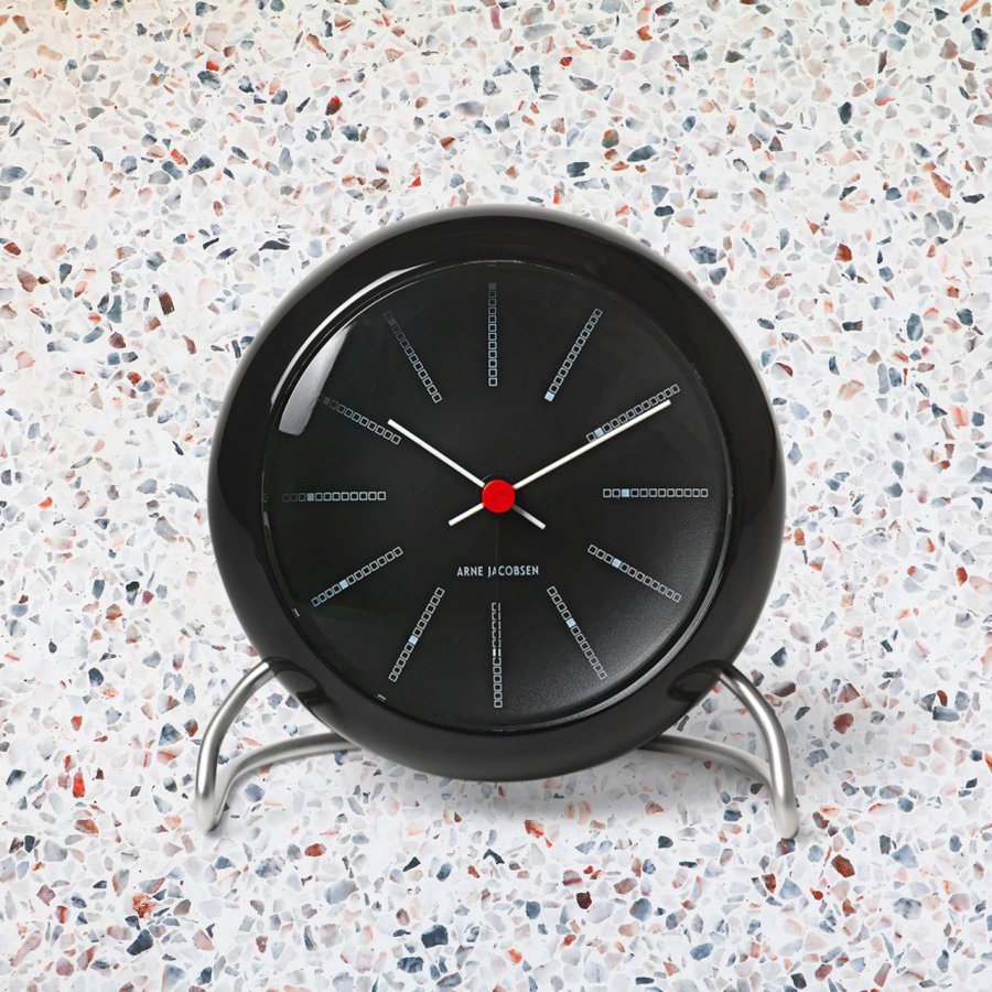 Arne Jacobsen Bankers Bordur 11 cm, Sort