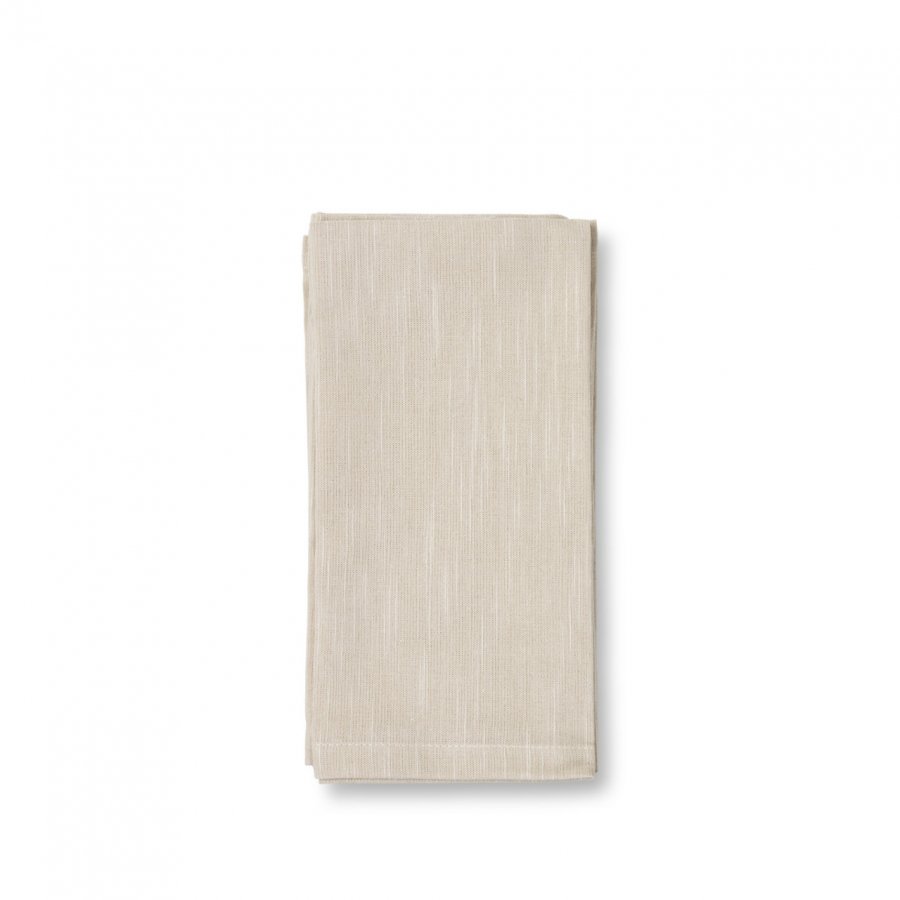 Juna Basic Stofserviet Sand, 45X45 cm. 4 stk.